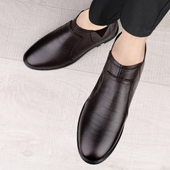Men's Plaid Print Chelsea Boots