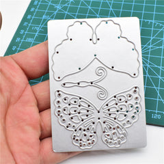 Double Layer Butterfly Metal Cutting Dies Animal Stencil For DIY Card Making