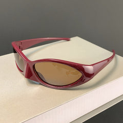 Y2K Cyberpunk Sunglasses UV400 Sports Eyewear Men Women