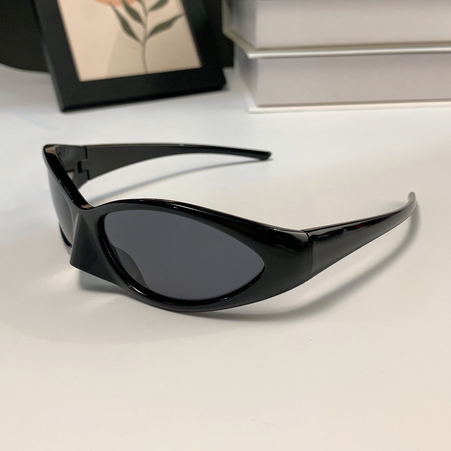 Y2K Cyberpunk Sunglasses UV400 Sports Eyewear Men Women