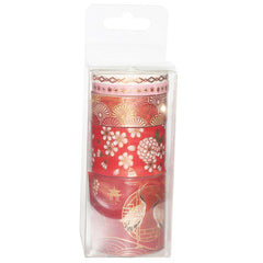 Bird Tape Crane Cherry Flower Pattern Decorative Tapes