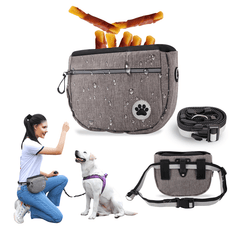 Reflective Dog Treat Training Pouch Bag Large Capacity Snack Bag