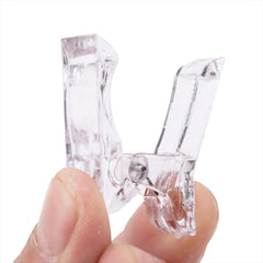 5 Pcs Nail Extension Clips Quick Building Fingernail Forms Tips Tools