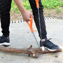 Pocket Chainsaw Outdoor Survival Hand Chainsaw Emergency Kit