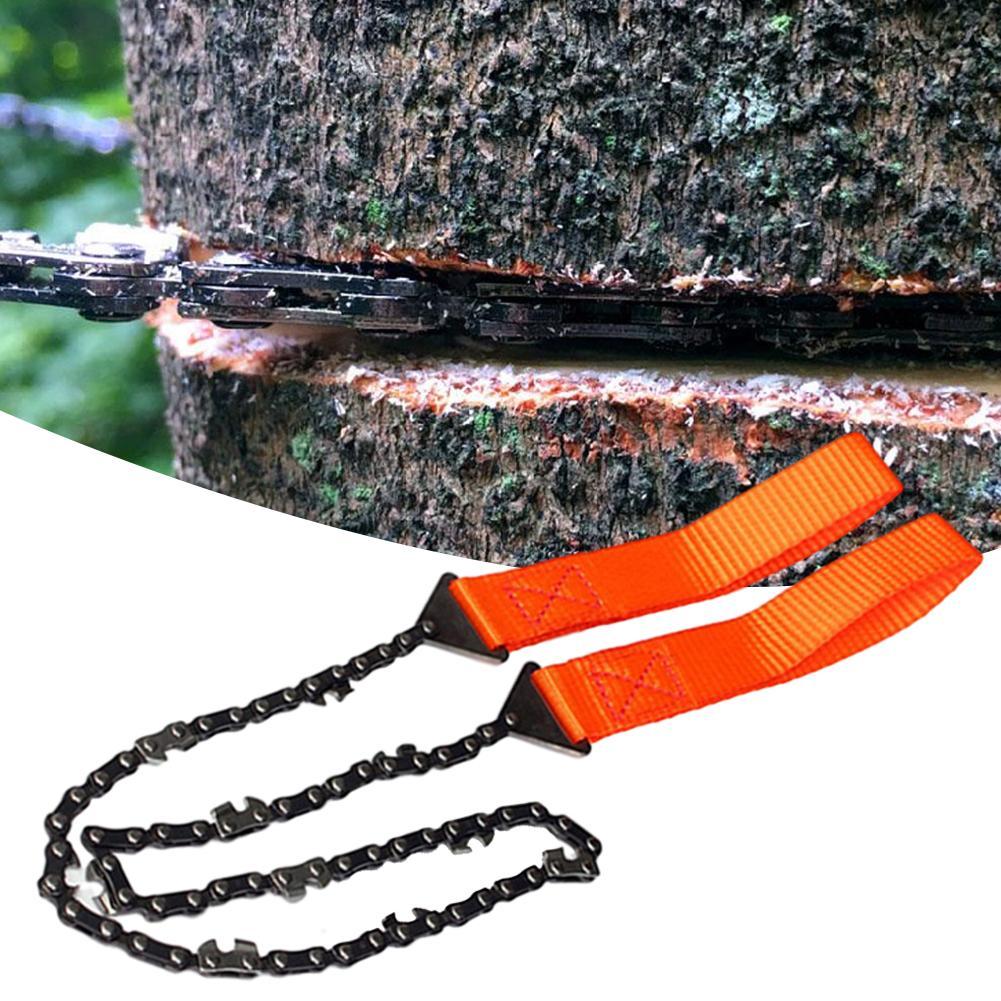 Pocket Chainsaw Outdoor Survival Hand Chainsaw Emergency Kit