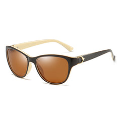 Cat Eye Polarized Sunglasses Womens Lady Driving Eyewear