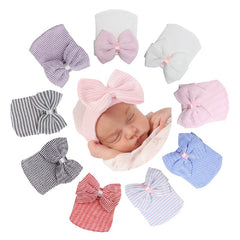 Newborn Bow Beanie Hat for Autumn/Winter