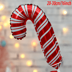 5pcs Mini Christmas Aluminum Balloons Snow Leopard Christmas Tree Santa Claus