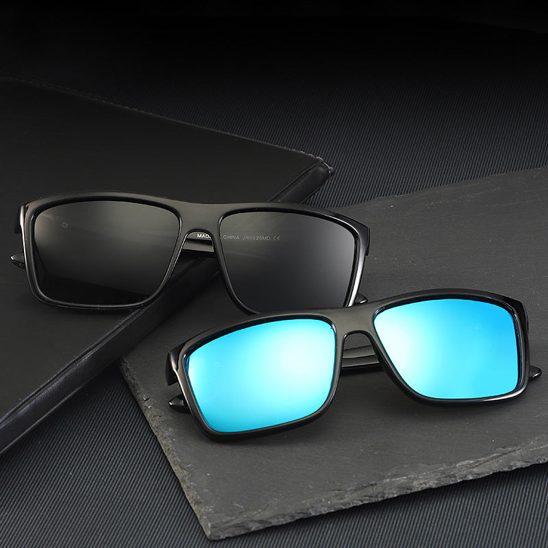 Square Men's Polarized Sunglasses Outdoor Sun Glasses