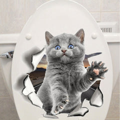 Adorable Kitten Wall Stickers - Cute Home Decor Accent