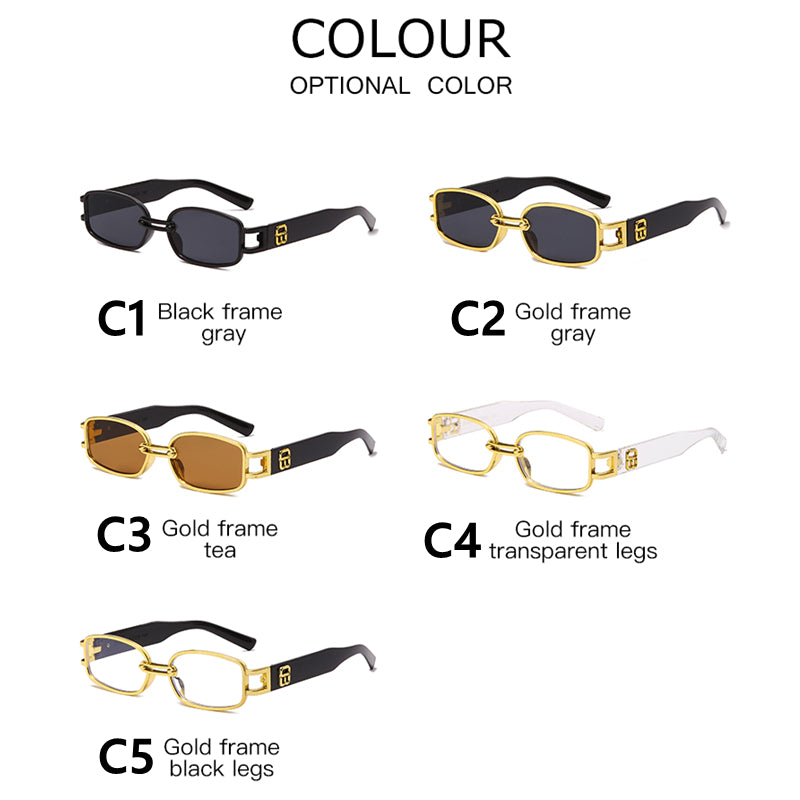 Casual Retro Unisex Small Frame Sunglasses Men Women