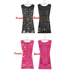 Non-woven Jewelry Hanging Bag - Vest Shaped Storage Bag