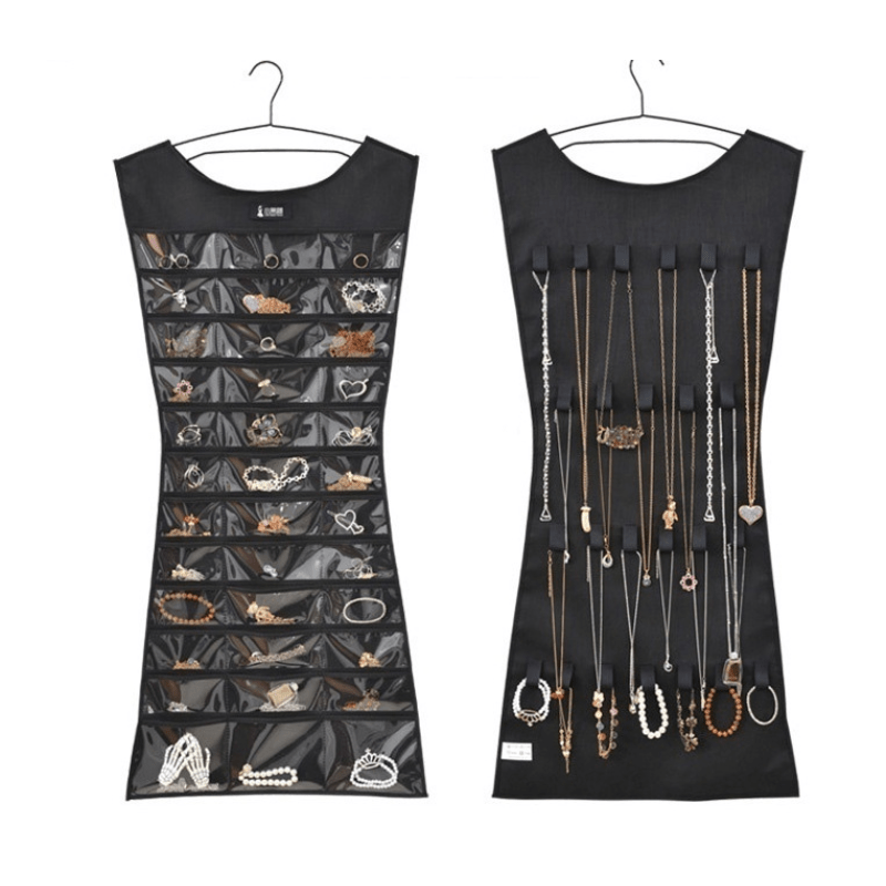 Non-woven Jewelry Hanging Bag - Vest Shaped Storage Bag