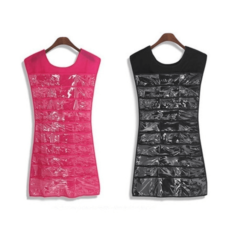 Non-woven Jewelry Hanging Bag - Vest Shaped Storage Bag