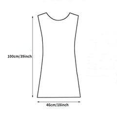 Non-woven Jewelry Hanging Bag - Vest Shaped Storage Bag