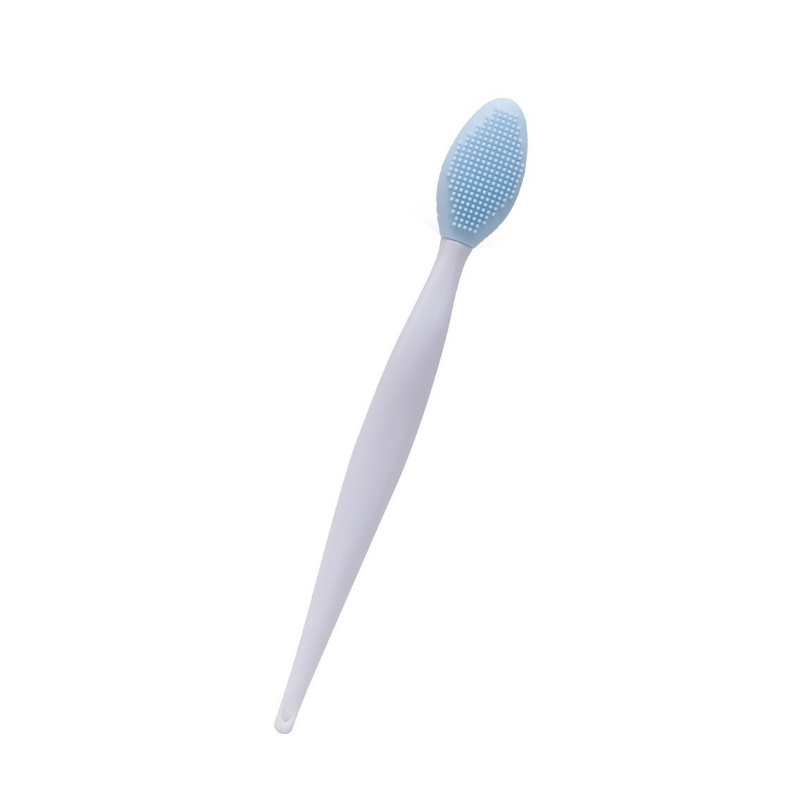 Double Sided Silicone Nose Clean Brush Facial Blackheads Exfoliating