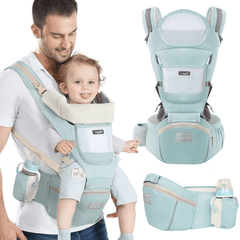 Baby Carrier Waist Stool With Storage Bag Kangaroo Shoulder Swaddle Sling