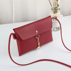 Deer Decor Crossbody Purse Small Shoulder Bag with Buckle