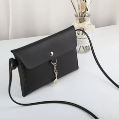 Deer Decor Crossbody Purse Small Shoulder Bag with Buckle