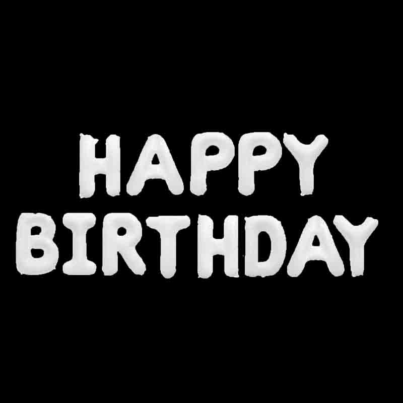 13pcs 16 Inch 40 Happy Birthday Balloon Foil Letter Ballons Decoration