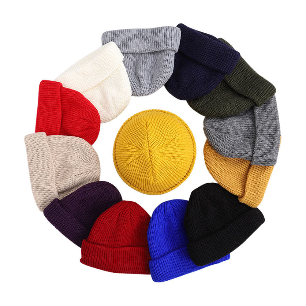 Winter Warm Hat Casual Short Line Hip Hop Hat Adult Men And Women