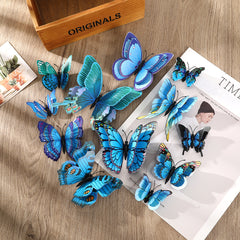12pcs Butterfly Hair Clip Bride Wedding Headwear Hairpin DIY For Girl Hairclip