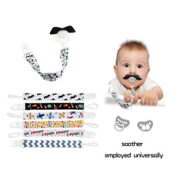 79'' Pacifier Chain Anti Drop Clip & Dental Gum Clip for Baby Toy