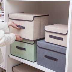 Clothes Storage Box Set Large Capacity Wardrobe Organizer