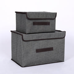 Clothes Storage Box Set Large Capacity Wardrobe Organizer