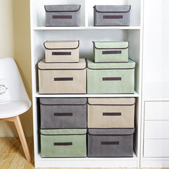 Clothes Storage Box Set Large Capacity Wardrobe Organizer