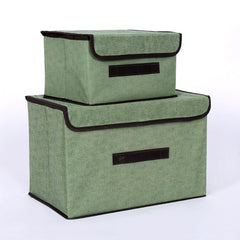 Clothes Storage Box Set Large Capacity Wardrobe Organizer