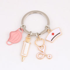 Doctor Themed Keychain for Medical Professionals