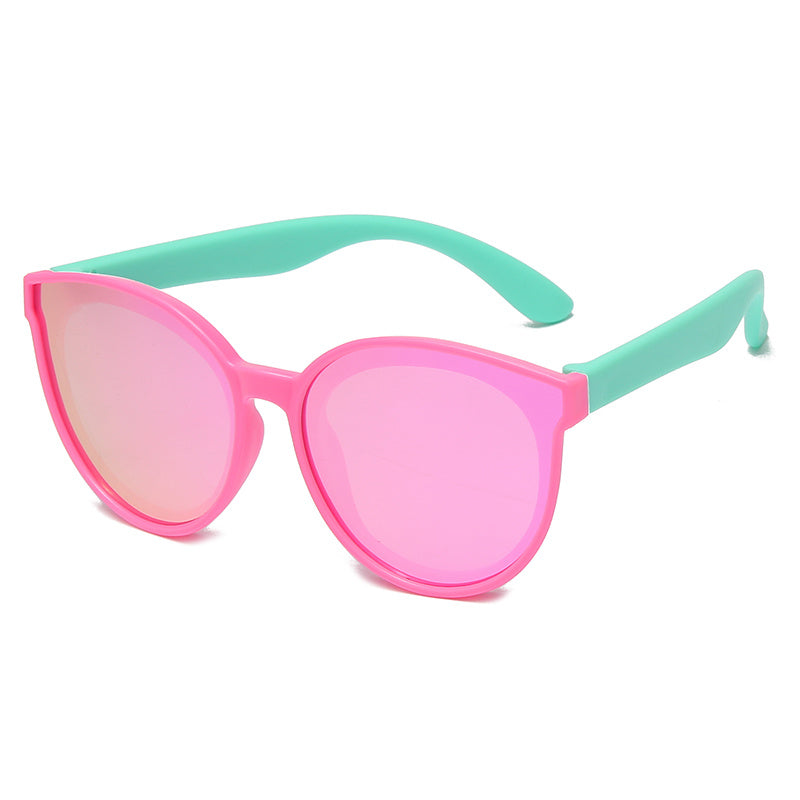 Vintage Rubber Polarized Sunglasses for Sun Protection