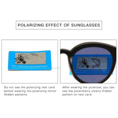 Vintage Rubber Polarized Sunglasses for Sun Protection