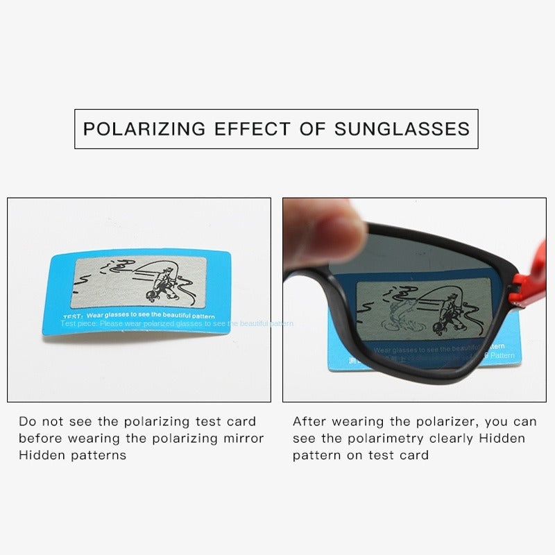 Casual Polarized Sunglasses UV400 Outdoor Sun Protection Vintage