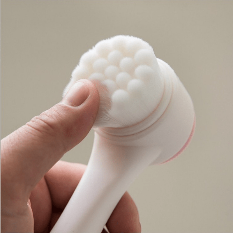 Silicone Soft Hair Face Wash Brush Manual Cleansing Brush