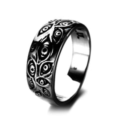 Gothic Eye Ring Hip Hop Accessories
