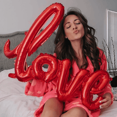 43'' Red LOVE Balloon - Ideal for Decorations