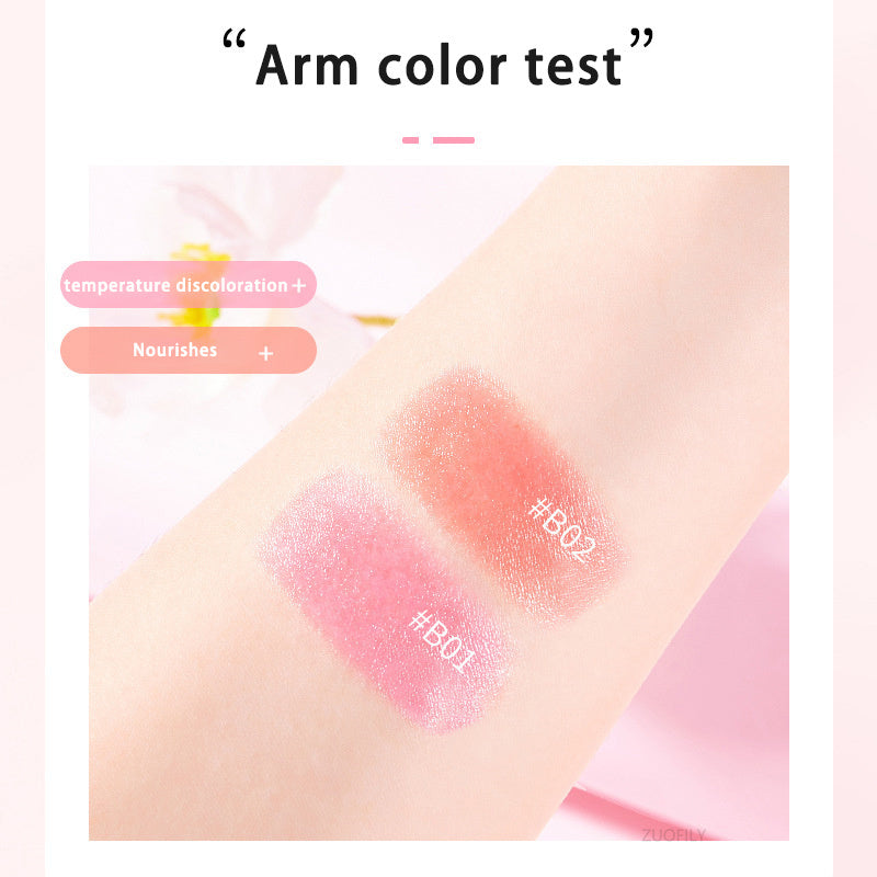 Honey Peach Lip Balm, Moisturizing Nourishing
