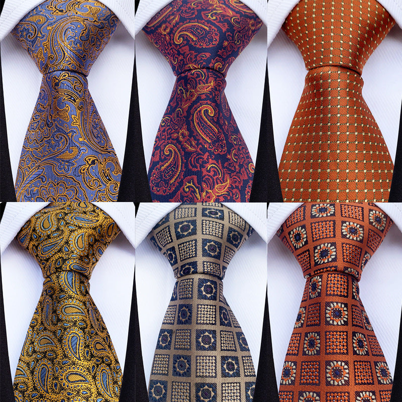 Vintage Brown Men's Suit Tie