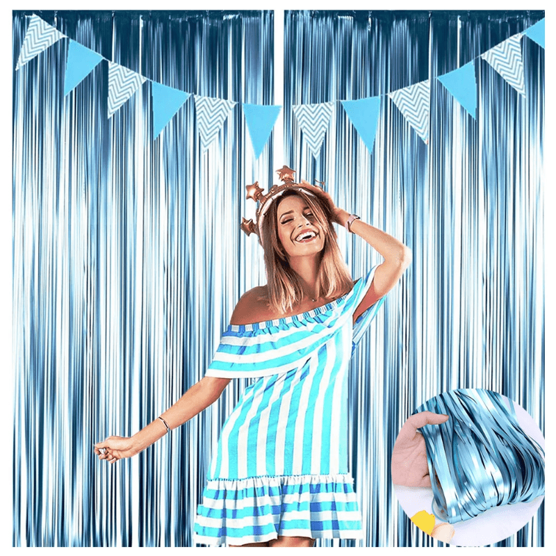 Light Party Decoration Background Balloon Rain Curtain