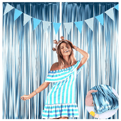 Light Party Decoration Background Balloon Rain Curtain
