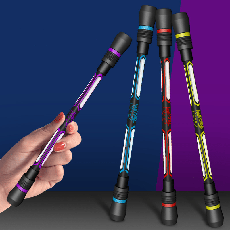 4 Packs Decompression Rotating Gel Pens Non-slip Pen