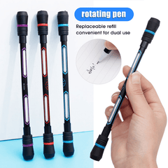 4 Packs Decompression Rotating Gel Pens Non-slip Pen