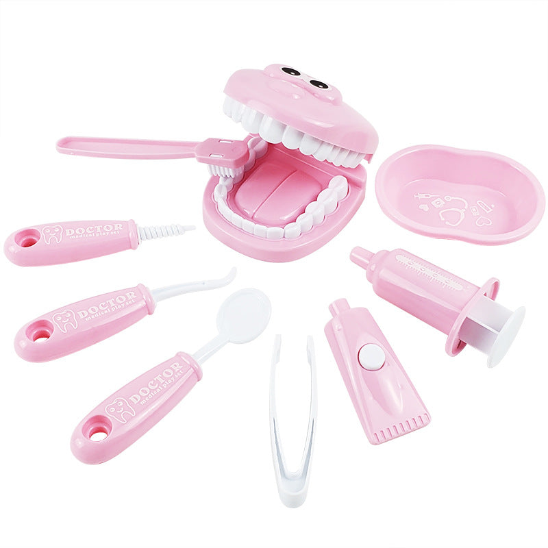 Kids Dentist Check Teeth Model Role Play Learning Toy