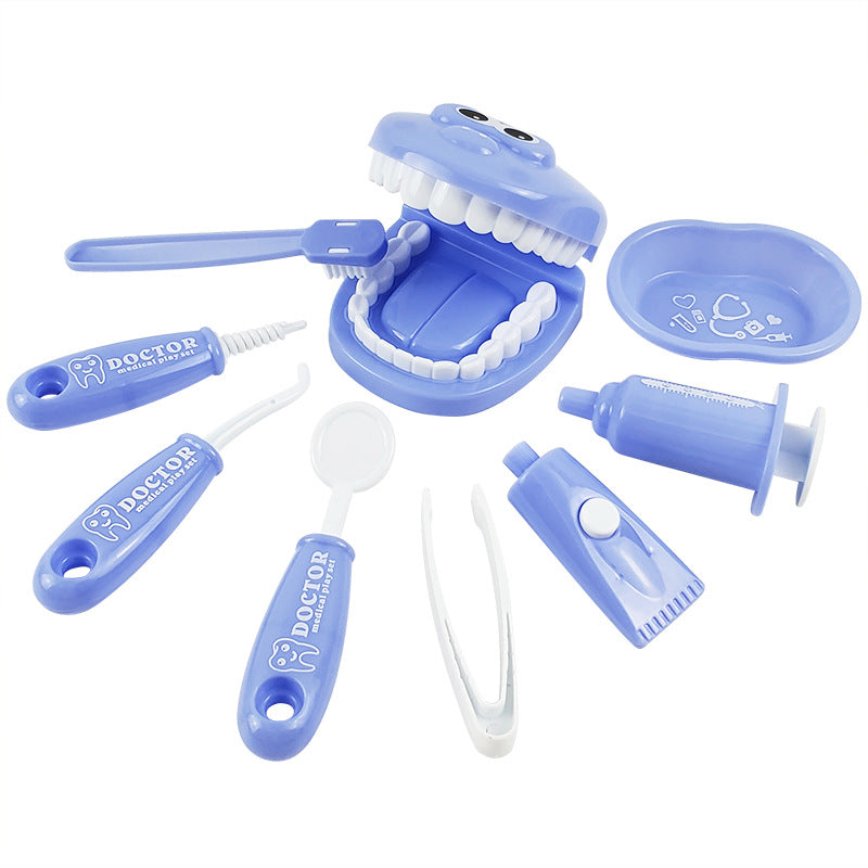 Kids Dentist Check Teeth Model Role Play Learning Toy
