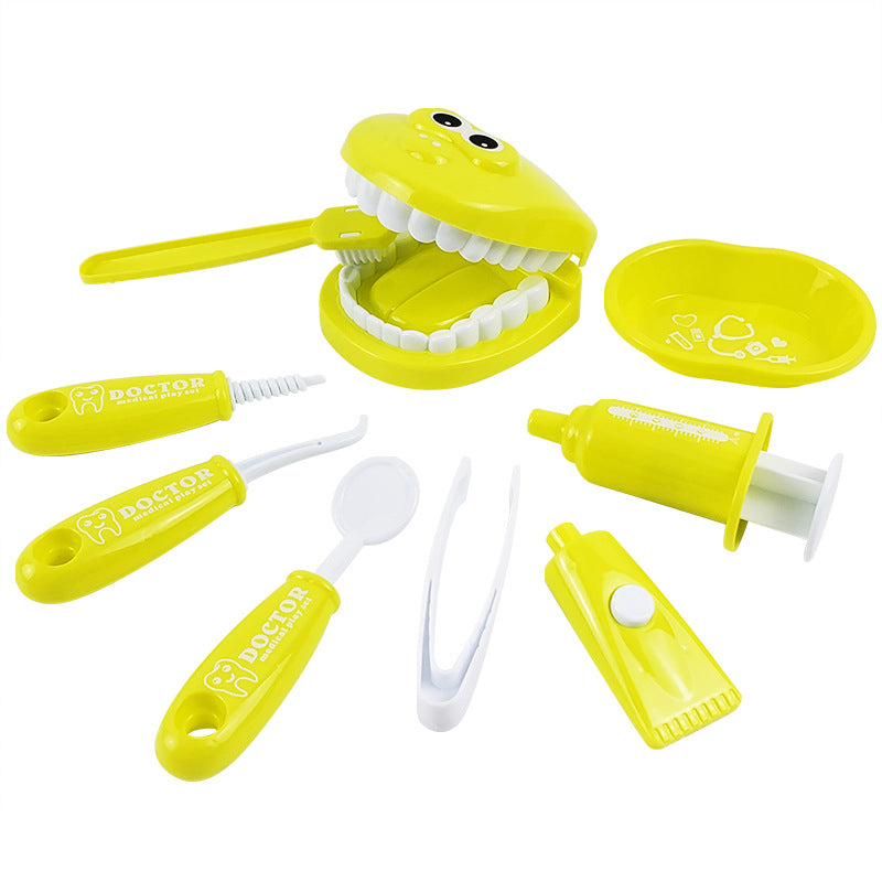 Kids Dentist Check Teeth Model Role Play Learning Toy