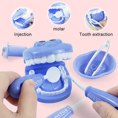Kids Dentist Check Teeth Model Role Play Learning Toy