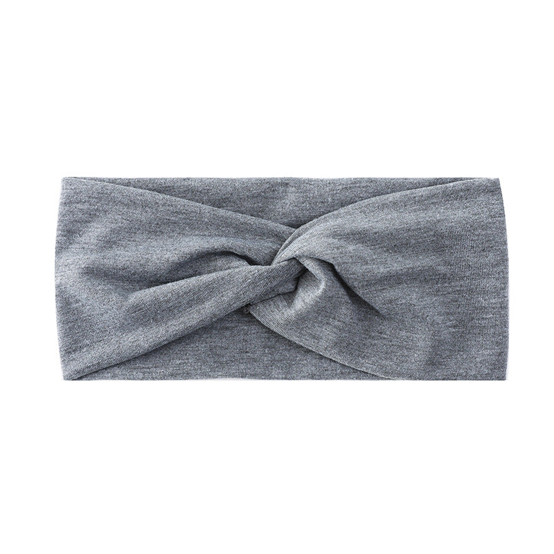 Retro Pilates Elastic Hair Bands Yoga Headband Running Cycling Sweatband