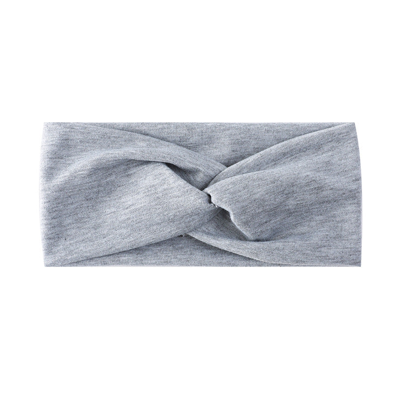Retro Pilates Elastic Hair Bands Yoga Headband Running Cycling Sweatband